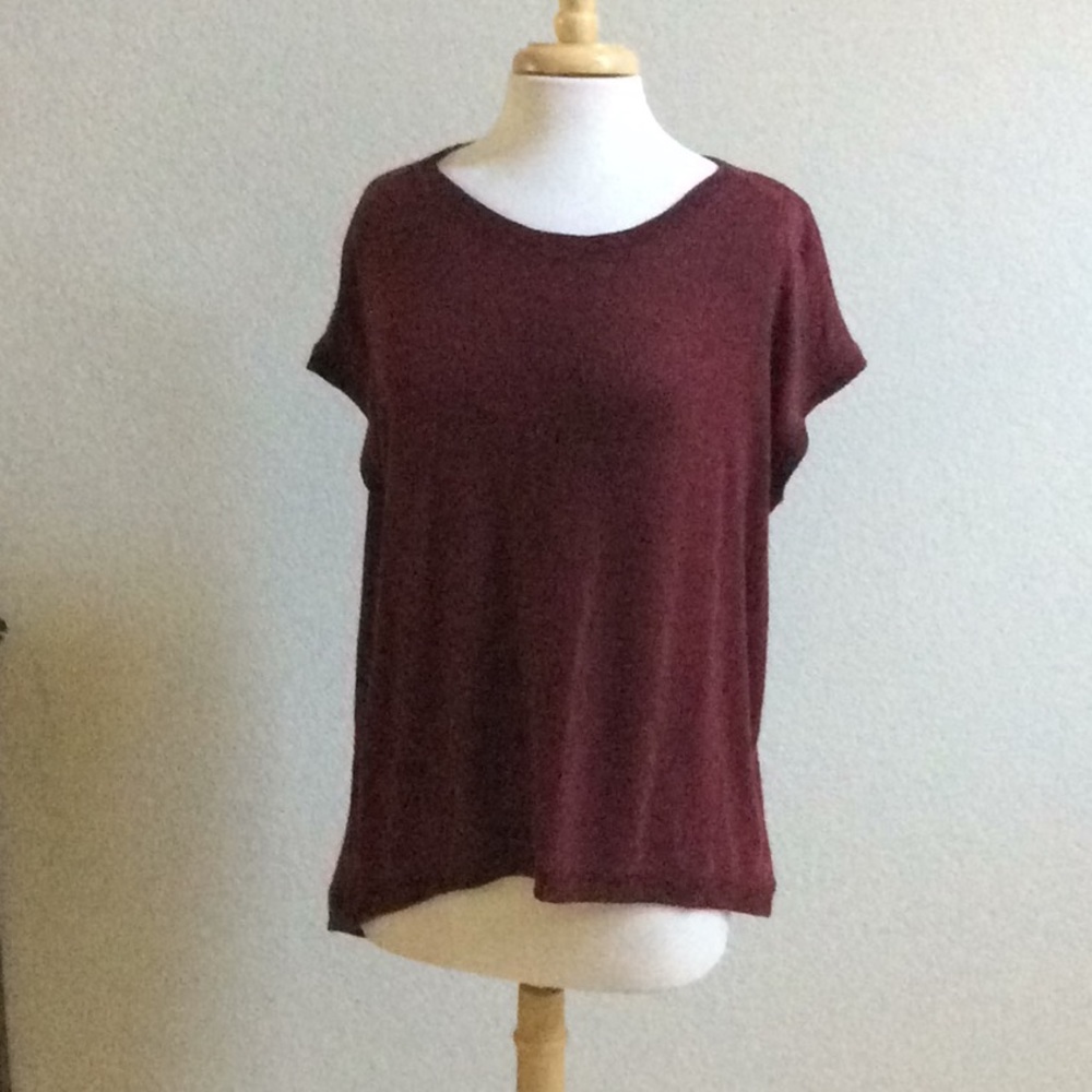 Cap Sleeve Sweater Tee